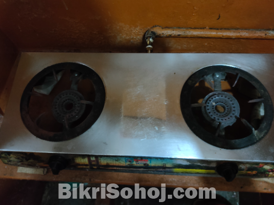 লাইন গ্যাসের ডাবল চুলা